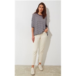 Джинсы женские прямые F312-0124 светло-бежевые