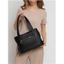 Женская кожаная сумка Richet 3000LN 331 Черный