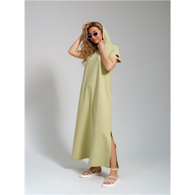 970 Платье-мантия"Олива"