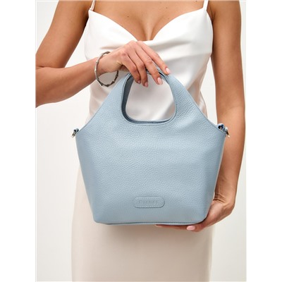 Женская кожаная сумка Richet 3227LN 773 Голубой