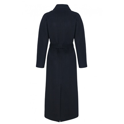ШЕРСТЯНОЕ ПАЛЬТО В СТИЛЕ MAX MARA, ЧЁРНОЕ. АРТ. 1008