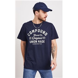 Футболка F111-06b-586 d.blue