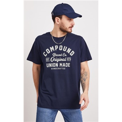 Футболка F111-06b-586 d.blue