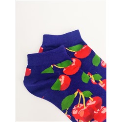 Короткие носки р. 37-44 "Summer" Вишня