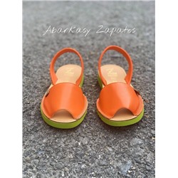AB.Z · Pelle · mochila NAPA (630) PISTACHO+AB.ZAPATOS · 3201 naranja