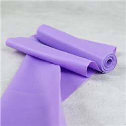Лента эластичная для йоги и фитнеса Woohooo Flex Line / 2000х150х0.45 / фиолетовый