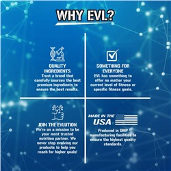 EVLution Nutrition, альфа-ГФХ, 600 мг, 60 растительных капсул (300 мг в 1 капсуле)