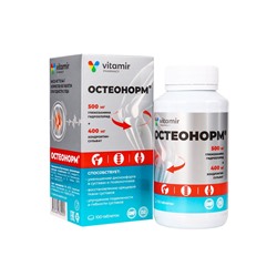 Остеонорм «Витамир», для здоровья костей и суставов, 100 таблеток