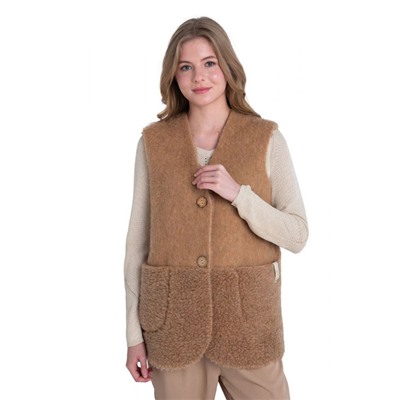 Жилет женский Комфорт шоколад