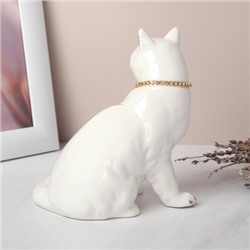 Статуэтка Кошка 14,5 см / B3014-4 /уп 24/стразы
