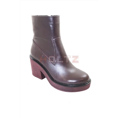 Женские зимние ботильоны Bonny Marsala 30 Бордо