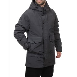 8897 DK. GRAY Куртка мужская зимняя облегченная (130 гр. холлофайбер)