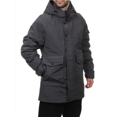 8897 DK. GRAY Куртка мужская зимняя облегченная (130 гр. холлофайбер)