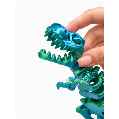 3Д - печатная игрушка «Динозавр», подвижная, цвет МИКС