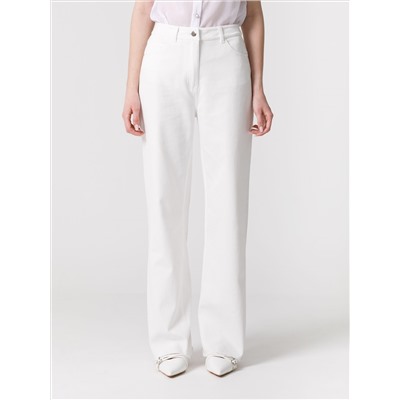 Джинсы молочного цвета на каждый день