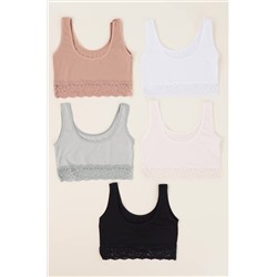 Майка-топ для девочки 5шт. Happyfox