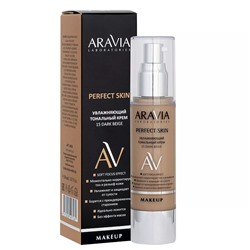 ARAVIA Laboratories Увлажняющий тональный крем PERFECT SKIN / 15 темно-бежевый 50 мл