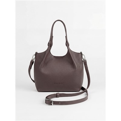 Женская кожаная сумка Richet 3260LN 957 Коричневый