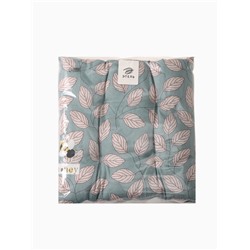 Подушка на стул «Этель. Листья», 40×40 см, зелёная