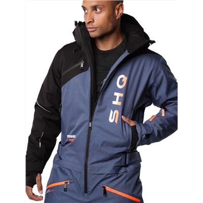 Комбинезон A-89033 Сине-серый