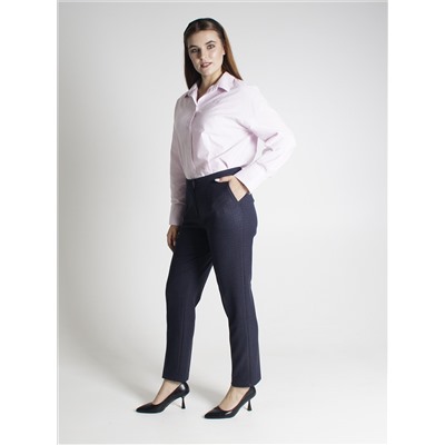 Женские брюки весна-осень  Зауженные клетка костюмная