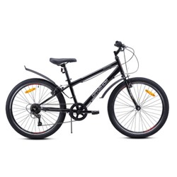 Велосипед 24" рама 13" 7sp KRYPTON ОРЛЁНОК ригид чёрный
