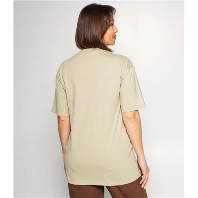 Футболка #КТ2550, фисташковый