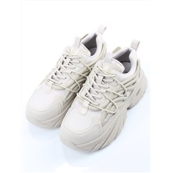 04-P109-2 MENTHOL Кроссовки демисезонные женские (натуральная кожа, текстиль)