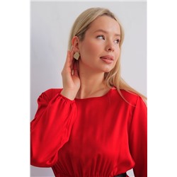 15552 Платье красное
