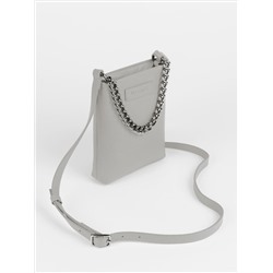 Женская кожаная сумка Richet 3258LN 949 Серый