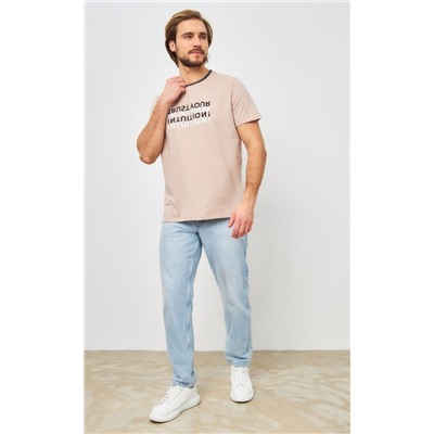 Футболка P411-06-799 beige