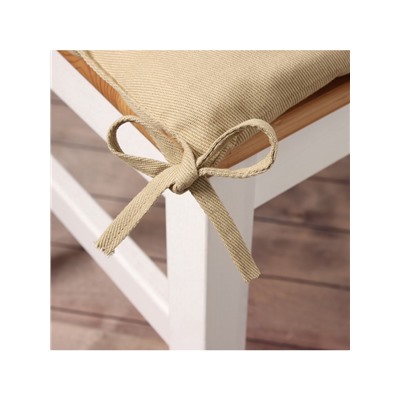 Подушка на стул «Этель» Kitchen, 42×42 см, бежевая