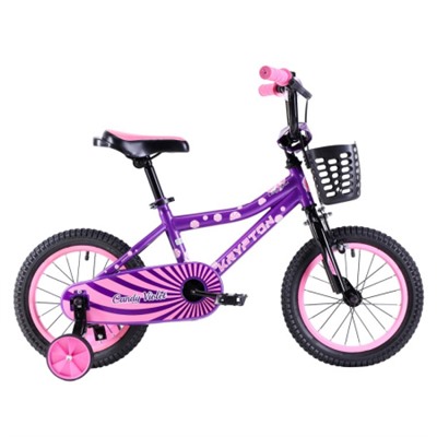 Велосипед 14" Krypton Candy Violet KC02VP14 фиолетово-розовый