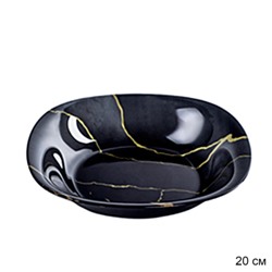 Тарелка суповая 20 см Neo Carina Orcu Black / V9383 /уп 48/