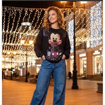 Свитшот с пайетками