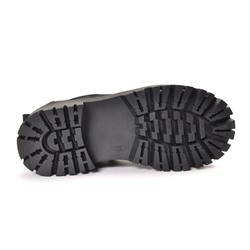 998 Fashion A9919-МП/Z Ботинки женские чер иск велюр, подклад нат шерсть