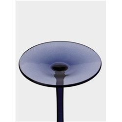 Бокал для вина Magistro «Иллюзия», 540 мл, 10×24 см, стекло, синий