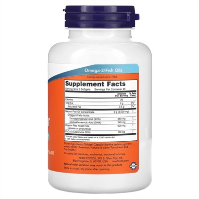 NOW Foods, Red Omega, 90 капсул