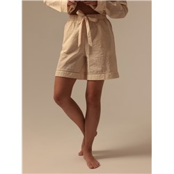 Шорты домашние женские SL Home Basic, бежевые