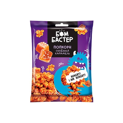 «Бомбастер», попкорн солёная карамель, 50 г