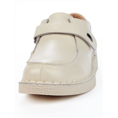 01-D7581-2 BEIGE Ботинки демисезонные женские (натуральная кожа)