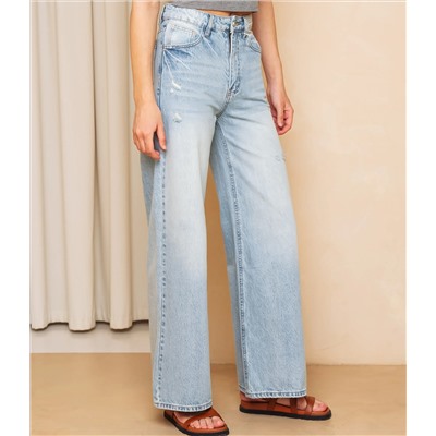 Джинсы #КТ1616 (1), голубой