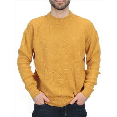 G636 YELLOW Джемпер мужской (100% шерсть)