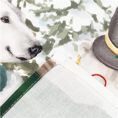 Полотенце кухонное новогоднее «Этель» Winter holidays 40×73 см, 100% хлопок, саржа 190 г/м²
