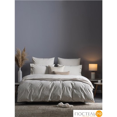 PRIME PRIVE ВАЛЬБО бел (клетка) КПБ 200х220-1/240х260-1/50х70-2/70х70-2, 6 пр., хл.