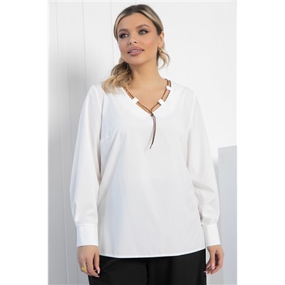 Блуза Свободный вечер (айвори) Б12796-15М