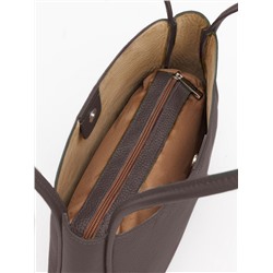 Женская кожаная сумка Richet 3143LG 612 Тауп