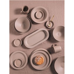 Салатники Magistro Jarwah Lausanne, 700 мл, 17.5×7.3 см, набор 2 шт., фарфор, бежевые