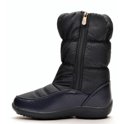 Sport + ADD MB2215-2K Полусапожки син нейлон+иск кожа, подклад иск мех