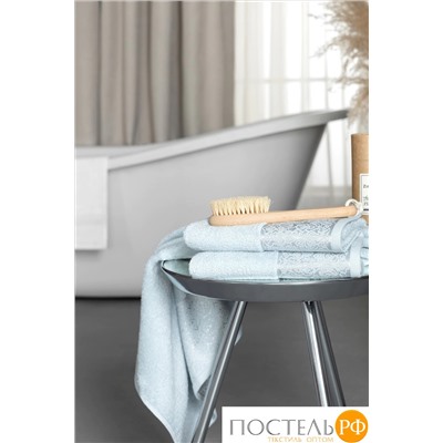 PRIME PRIVE ЛАРС голуб К-т Полотенец, 50x100-1/70х140-1, 2 пр., 100% хлопок, 500 гр/м2